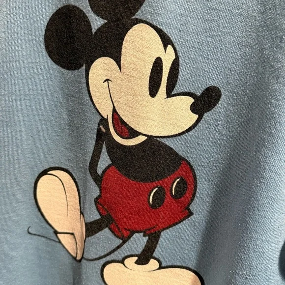 Vintage 1980’s Blue Disney Mickey Mouse Sweatshirt - Picture 8 of 15